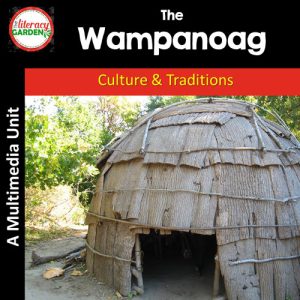Wampanoag tribe facts from the 1600s featuring a Wampanoag wetu