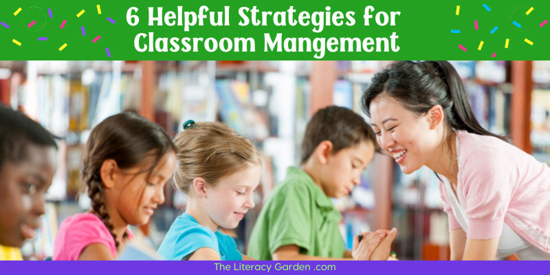 Strategies for classroom management featuring a teacher with student